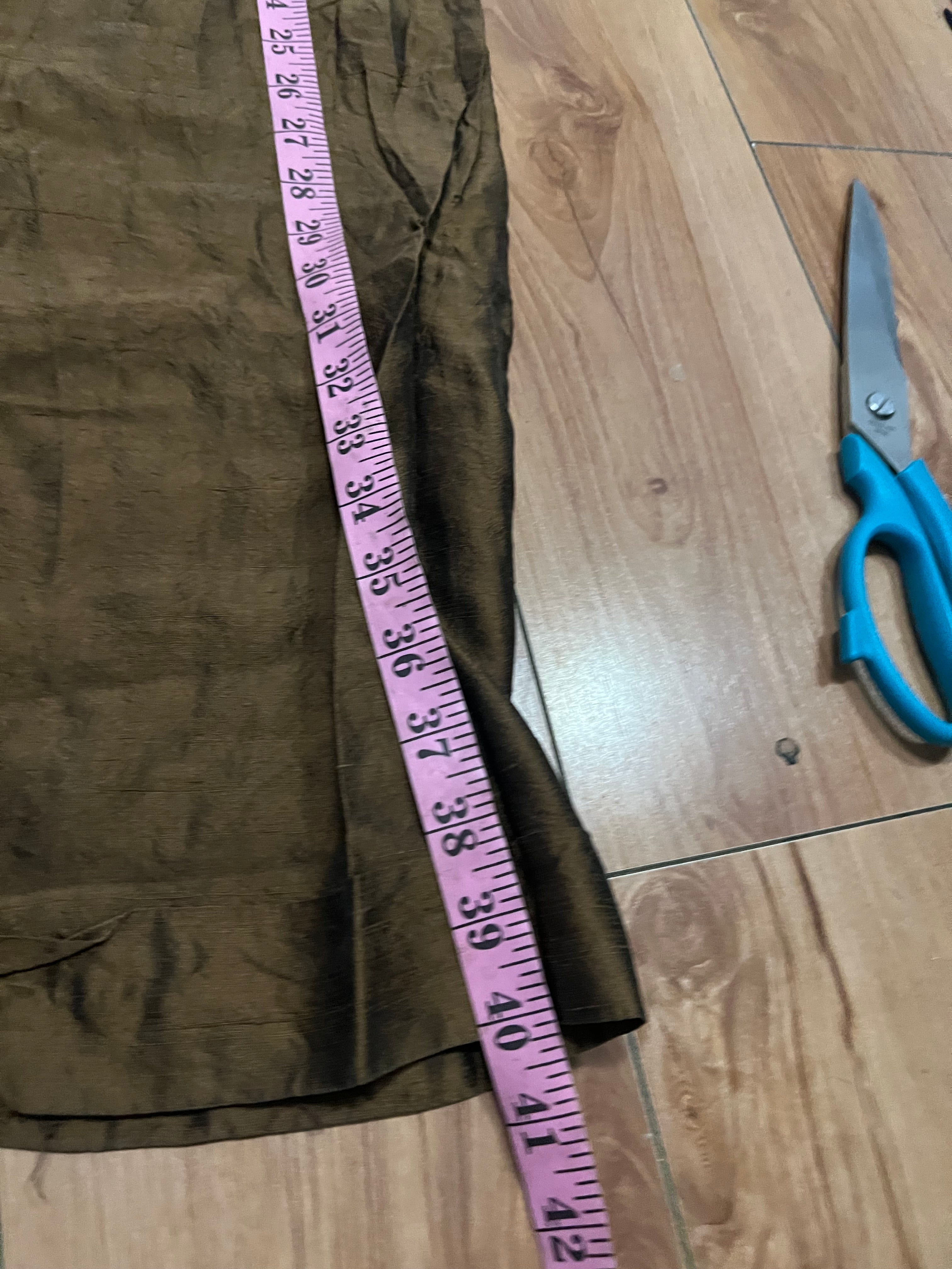 Jpg brown low rise flare 2006 run way pants size 8
