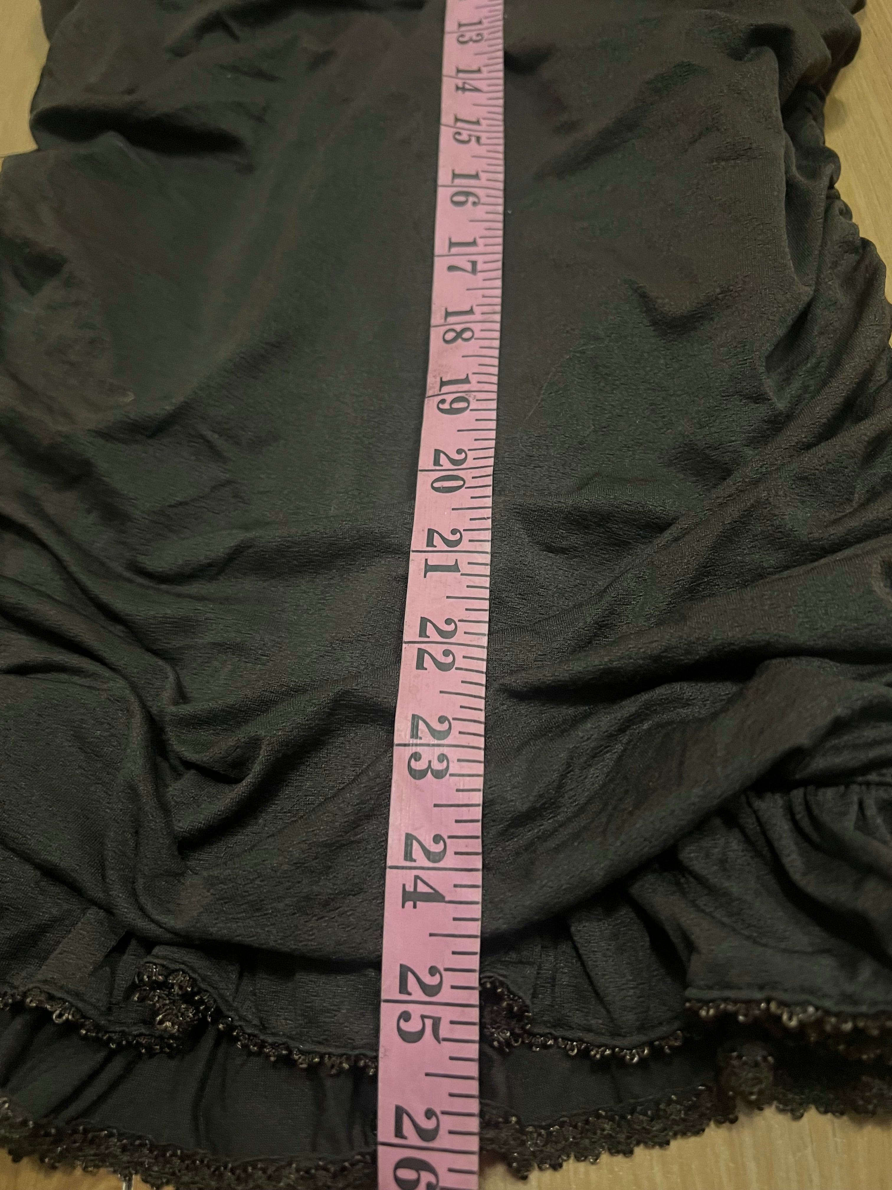 Brown juicy couture babydoll halter tank runched size medium