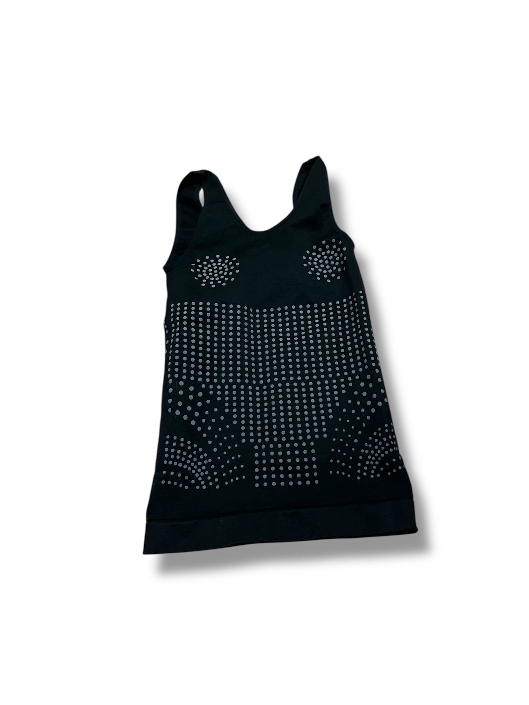 Black archive studded emo top size Xs compression top