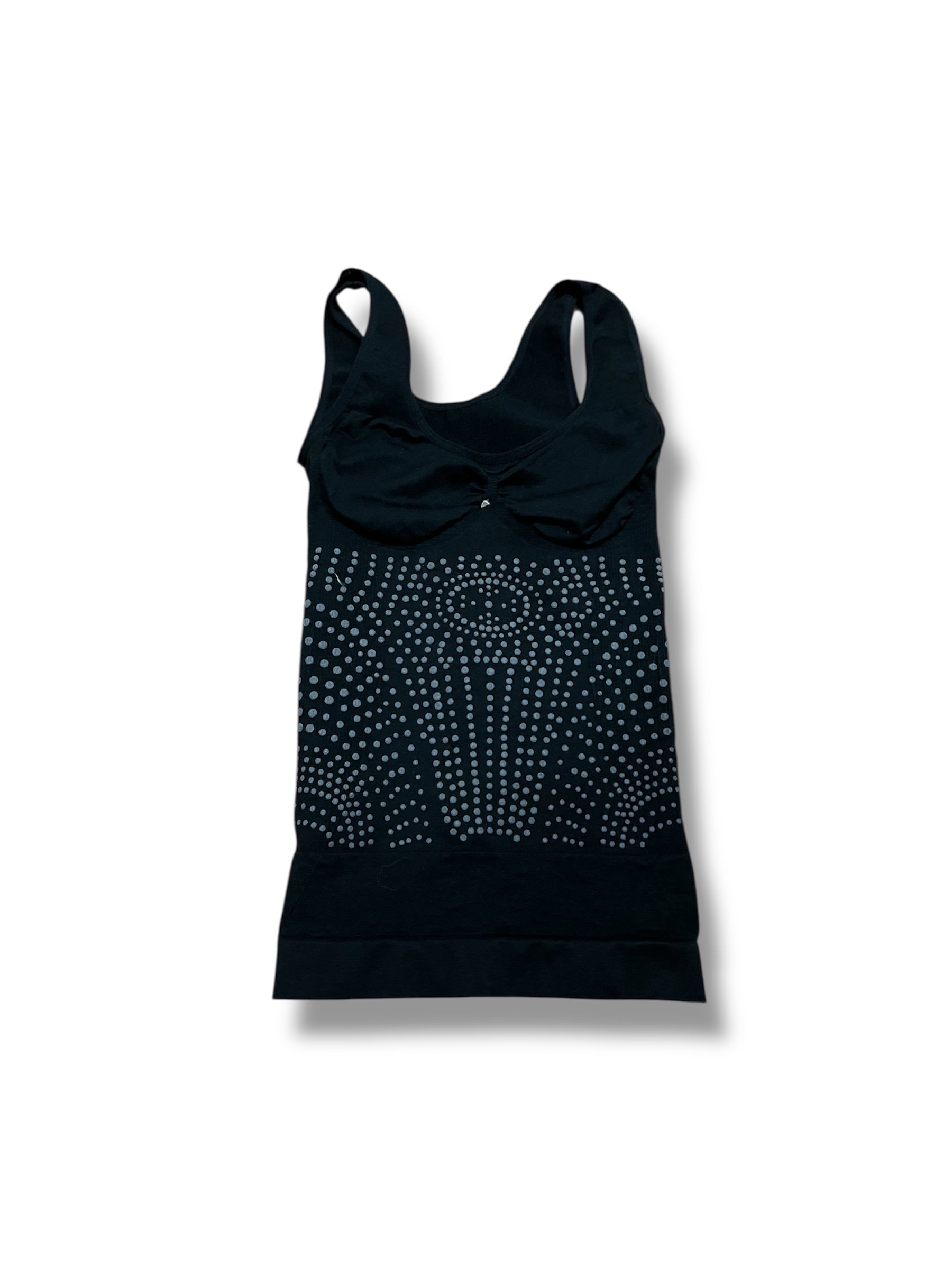 Black archive studded emo top size Xs compression top