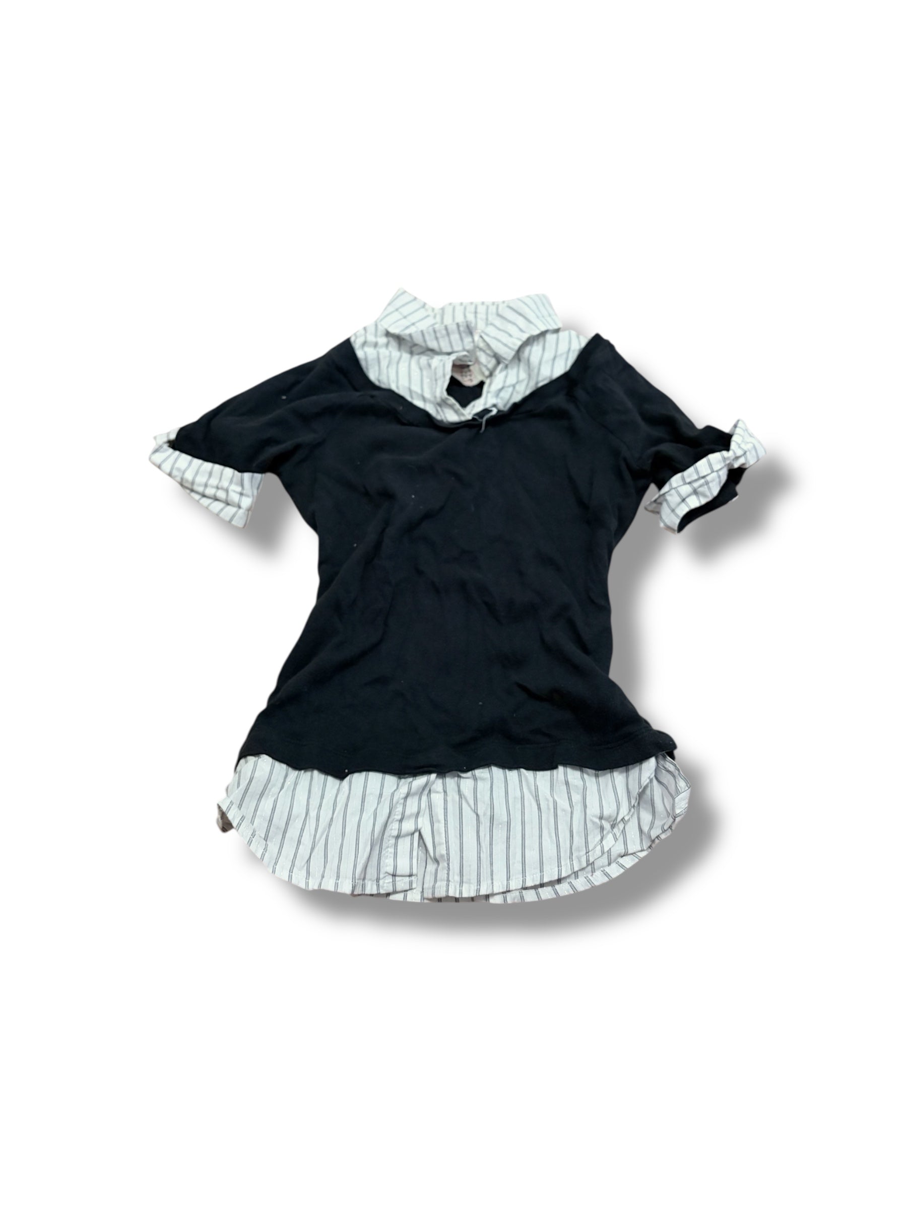 Black white Alice Cullen slim top size xs