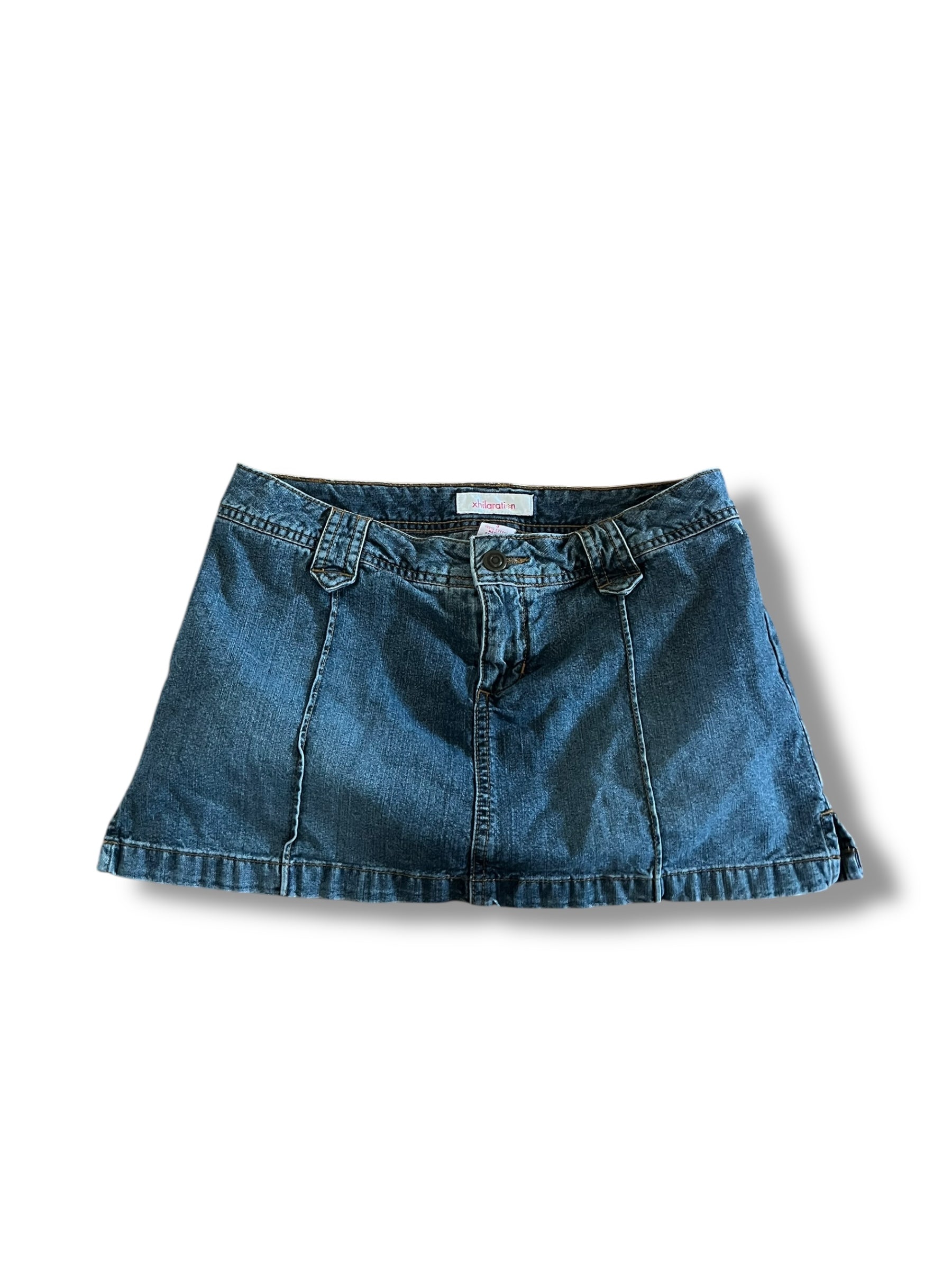 Blue mini cargo skirt 2000’s size 3