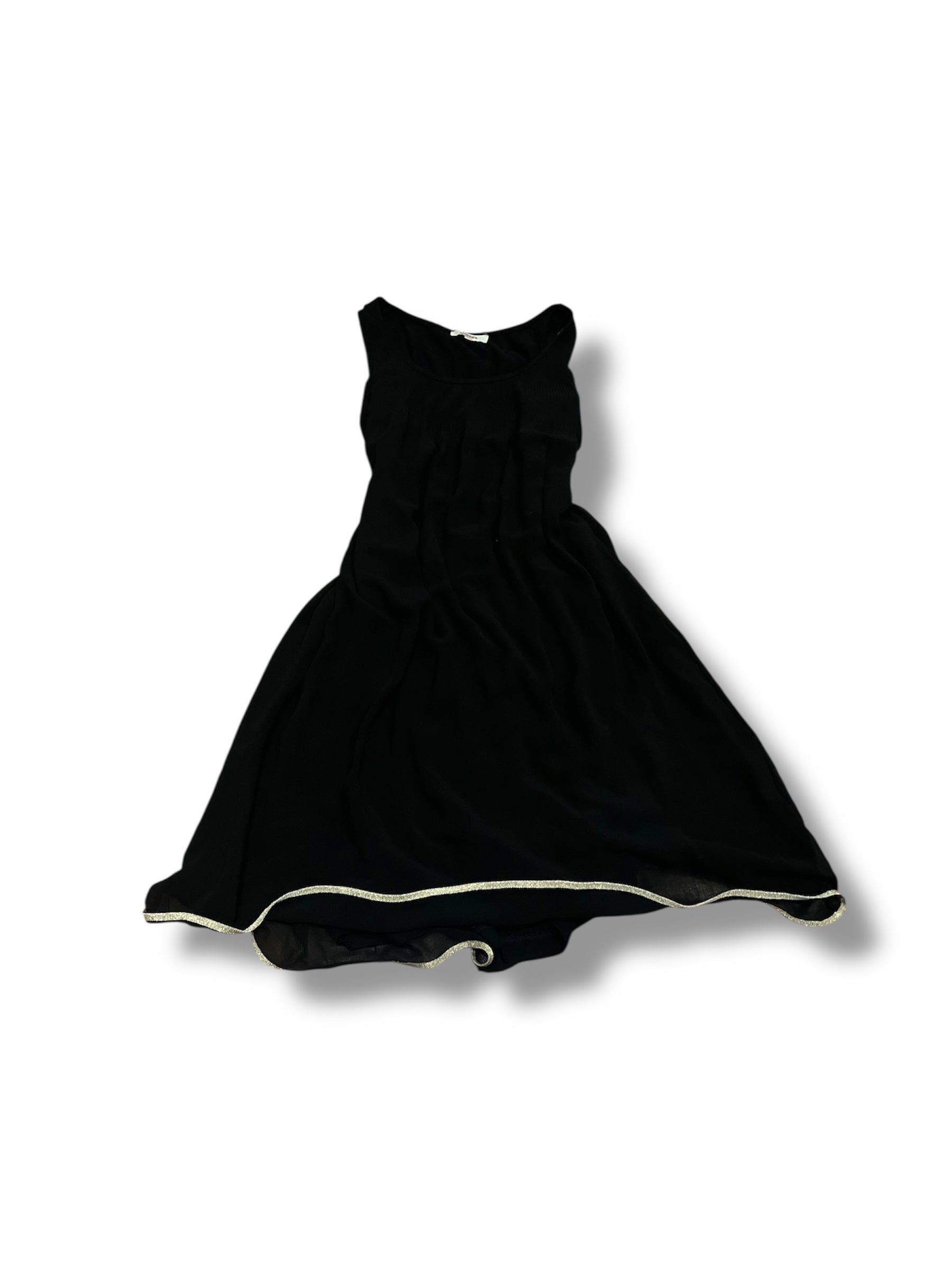 Jean Paul Gaultier black mini dress xs