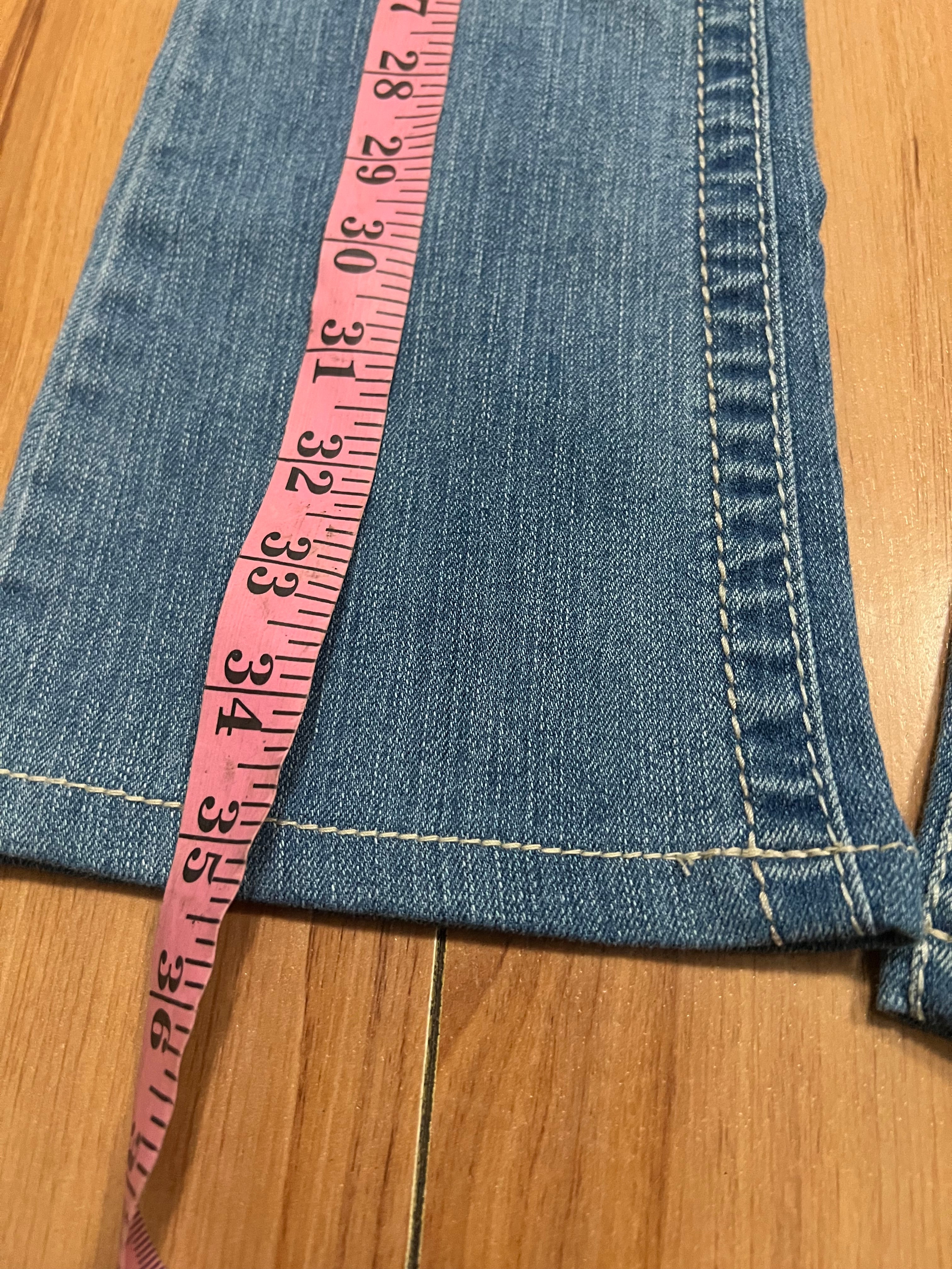 00 Mudd 90’s flares low rise jeans blue