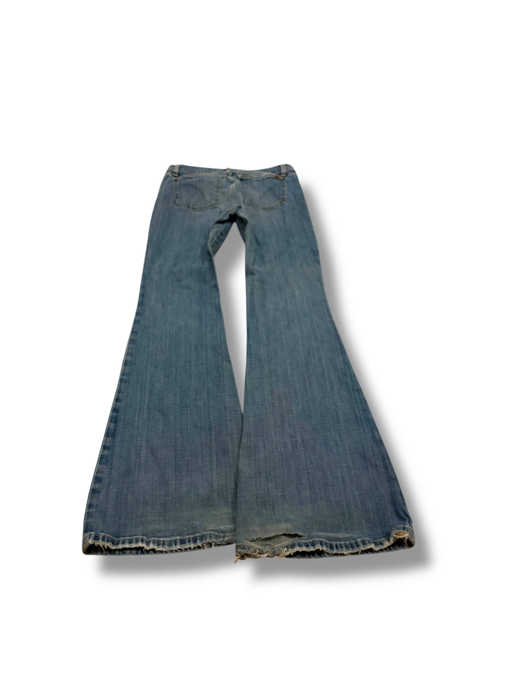 Blue low rise flare boot joes jeans size 28”