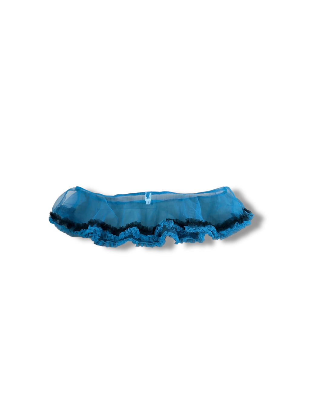 Mall goth rave micro mesh skirt length 6”