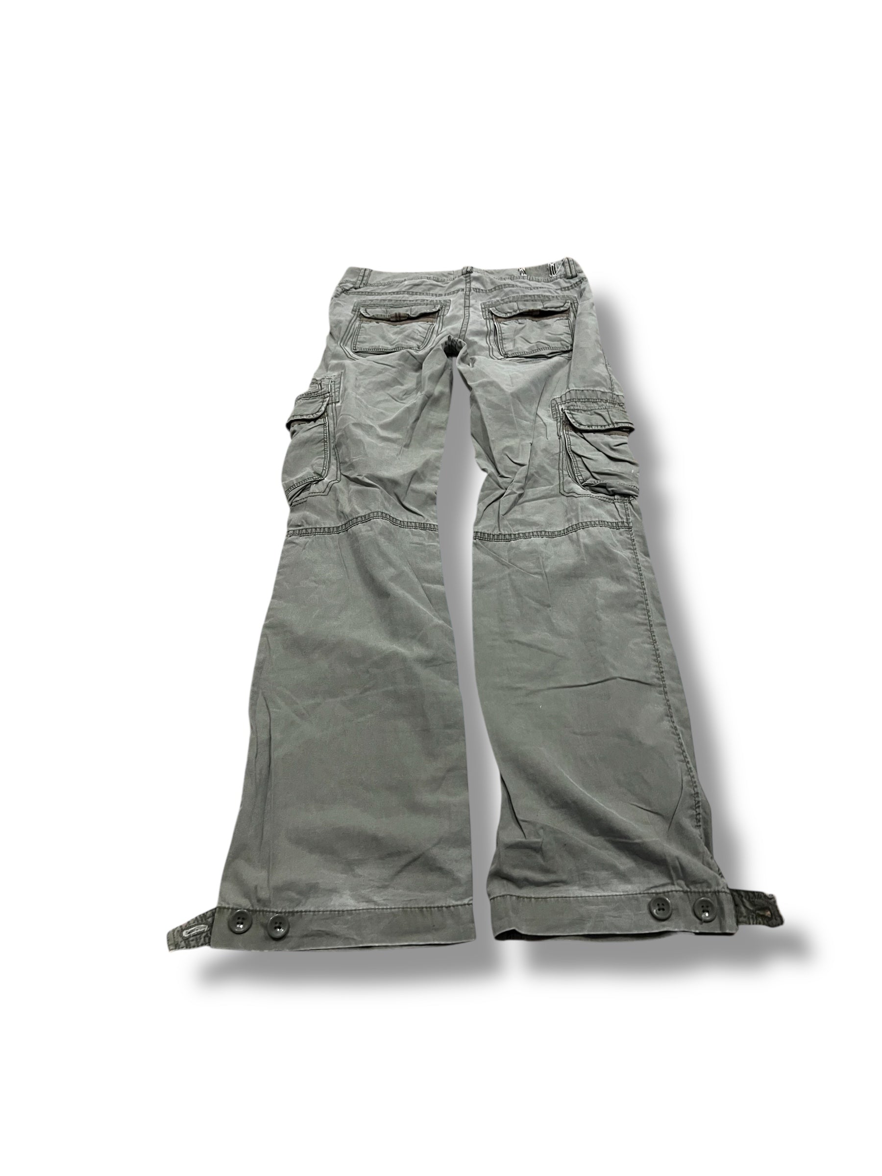Archive tactical grunge khaki green cargo with two studs