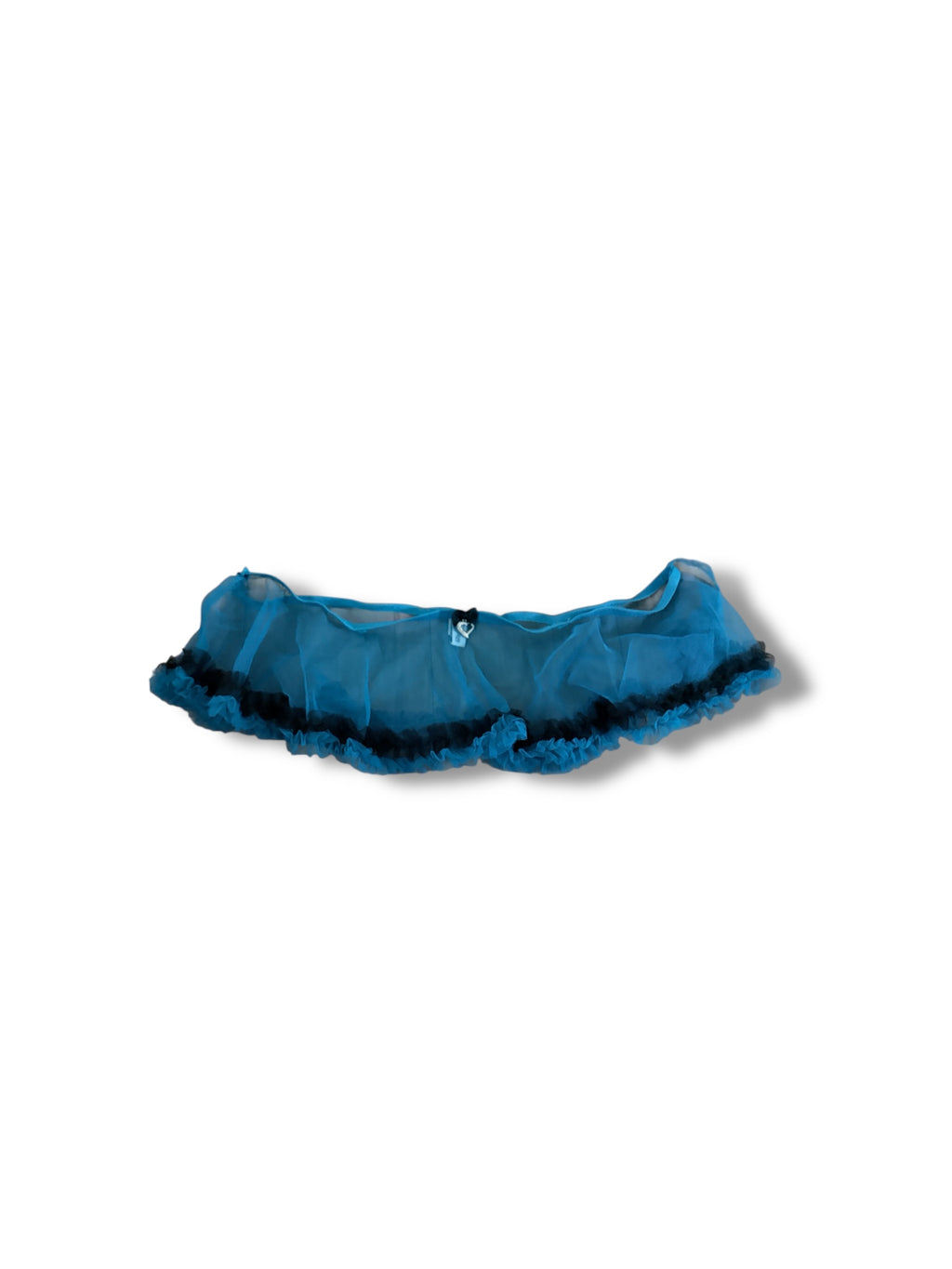 Mall goth rave micro mesh skirt length 6”