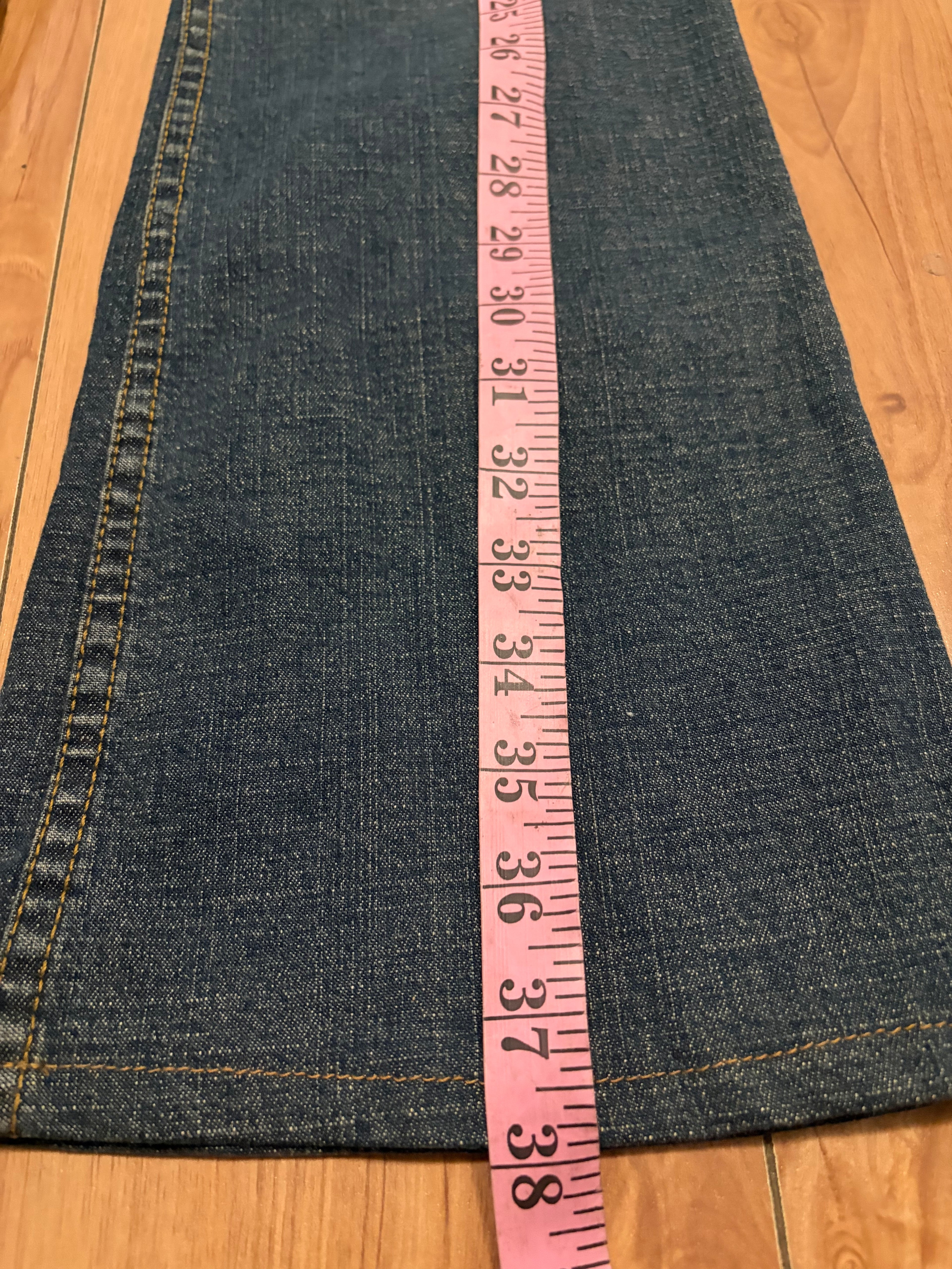 Low rise acid wash blue 90’s low rise flare jeans size 0